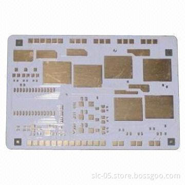 Single-sided Aluminum PCBs with White Solder Mask and 70um Copper Thickness